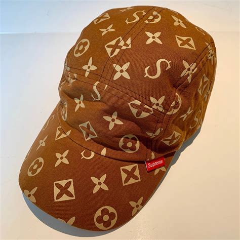 supreme lv cap 2001|Original Supreme LV Monogram Camp Cap from C&D .